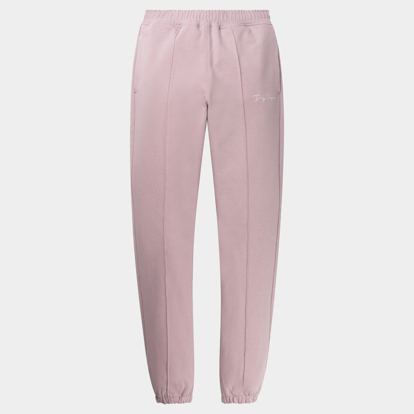 Elderberry Pink Ety Script Jog Pants