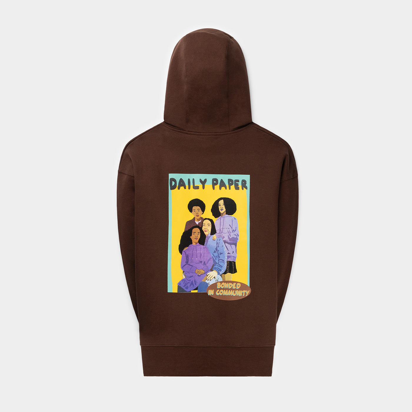 Chocolate Brown Horizo Hoody