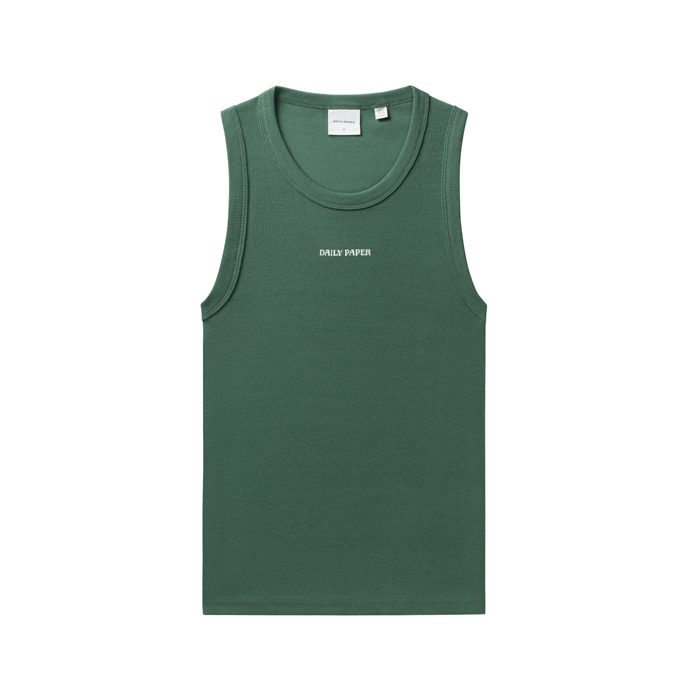 Bistro Green Rib Tank Top