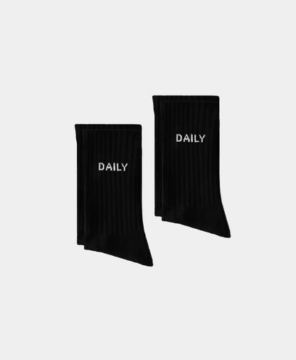 Black Etype Sock 2-Pack