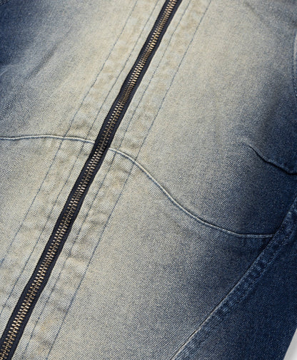 Bleached Denim Blue Top