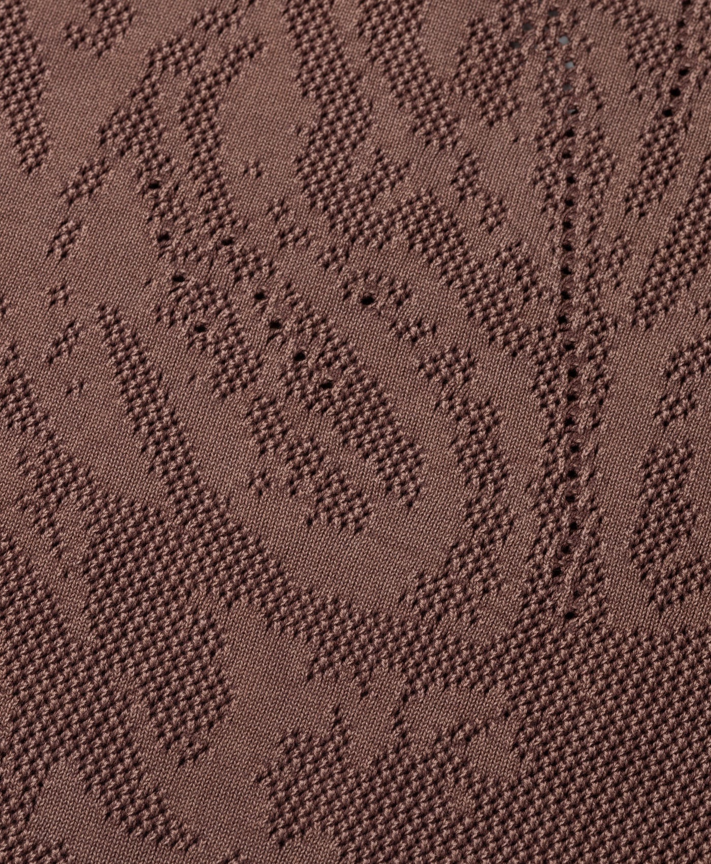 Bordeaux Red Braided Washed Polo