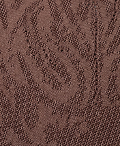 Bordeaux Red Braided Washed Polo