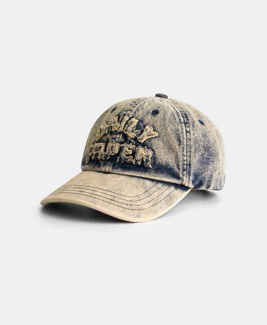 Brown Wash Dias Arch Stack Denim Cap