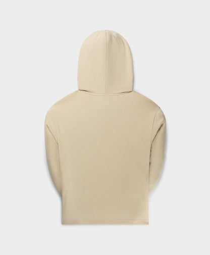 Peyote Beige Dias Arch Stack Oversized Hoodie