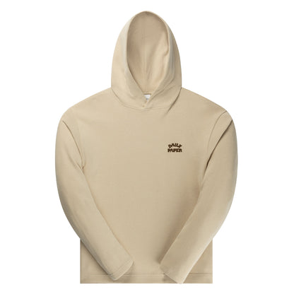 Peyote Beige Dias Arch Stack Oversized Hoodie