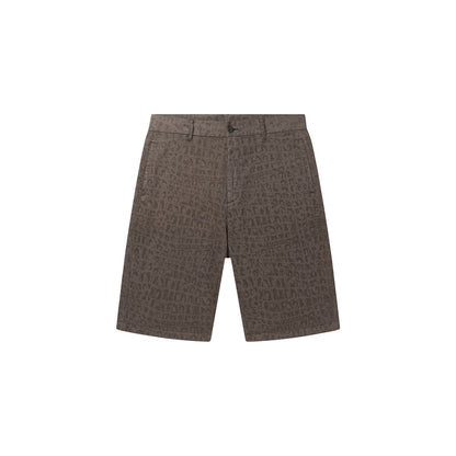 Black Oyster Digital Croc Shorts