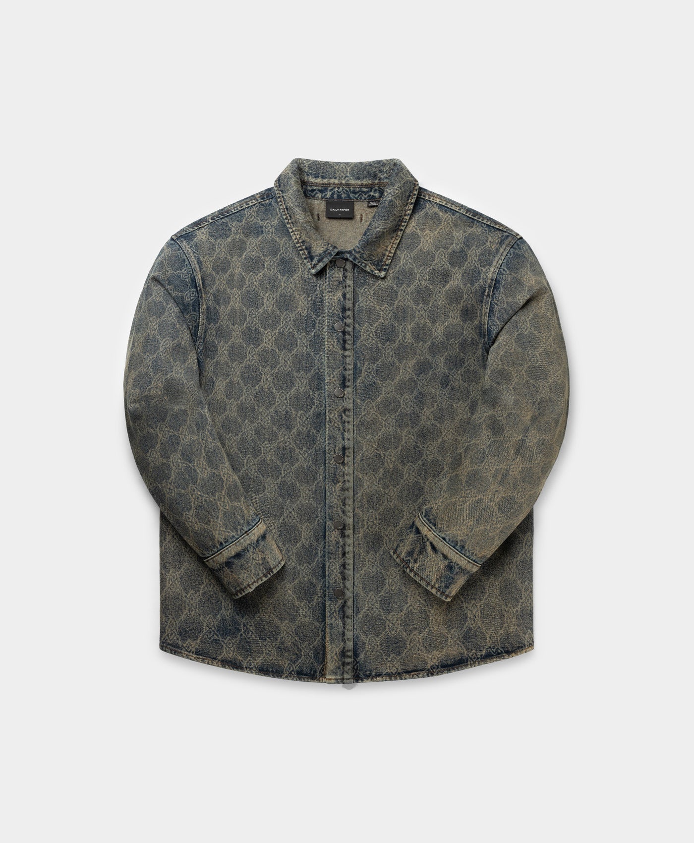 Blue Shield Laser Denim Shirt