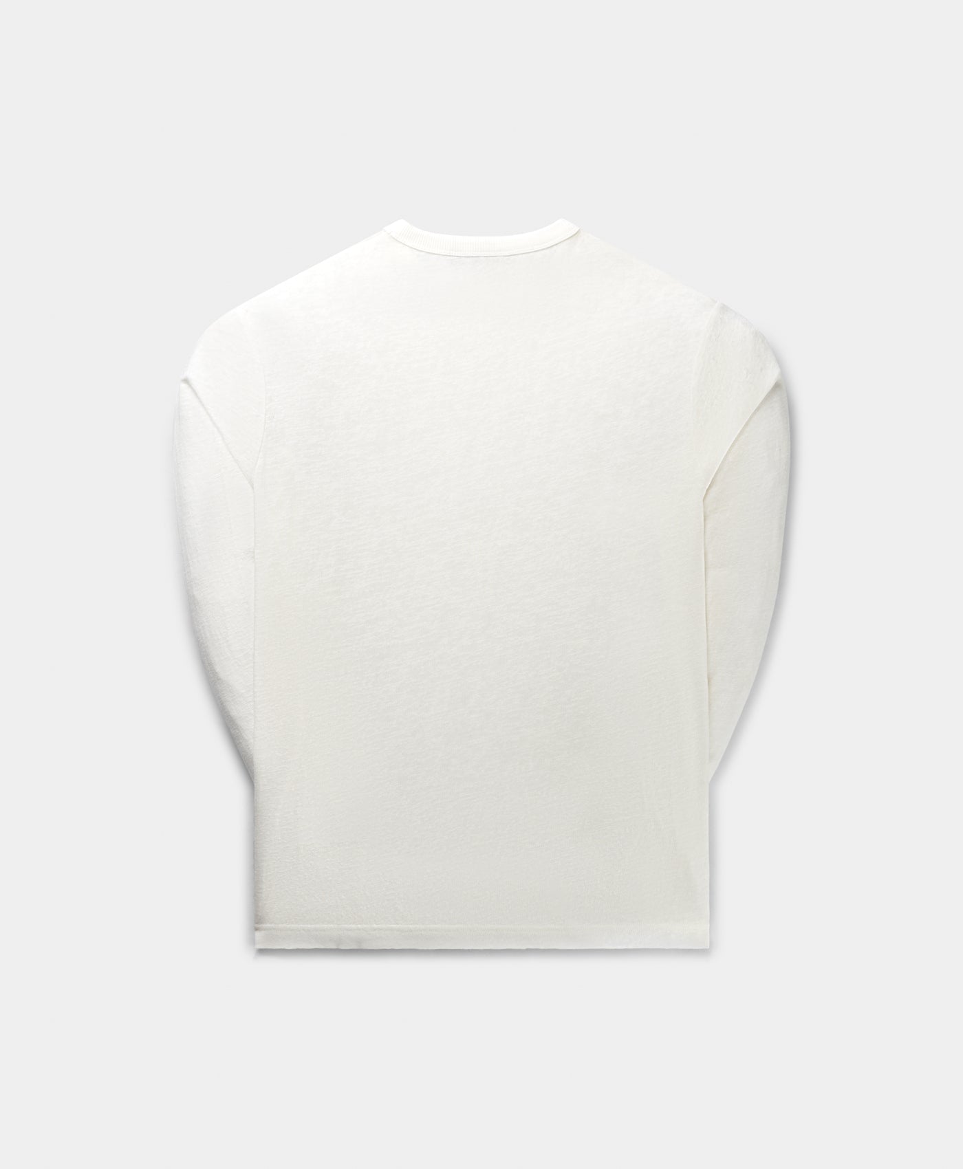 White Slub Longsleeve