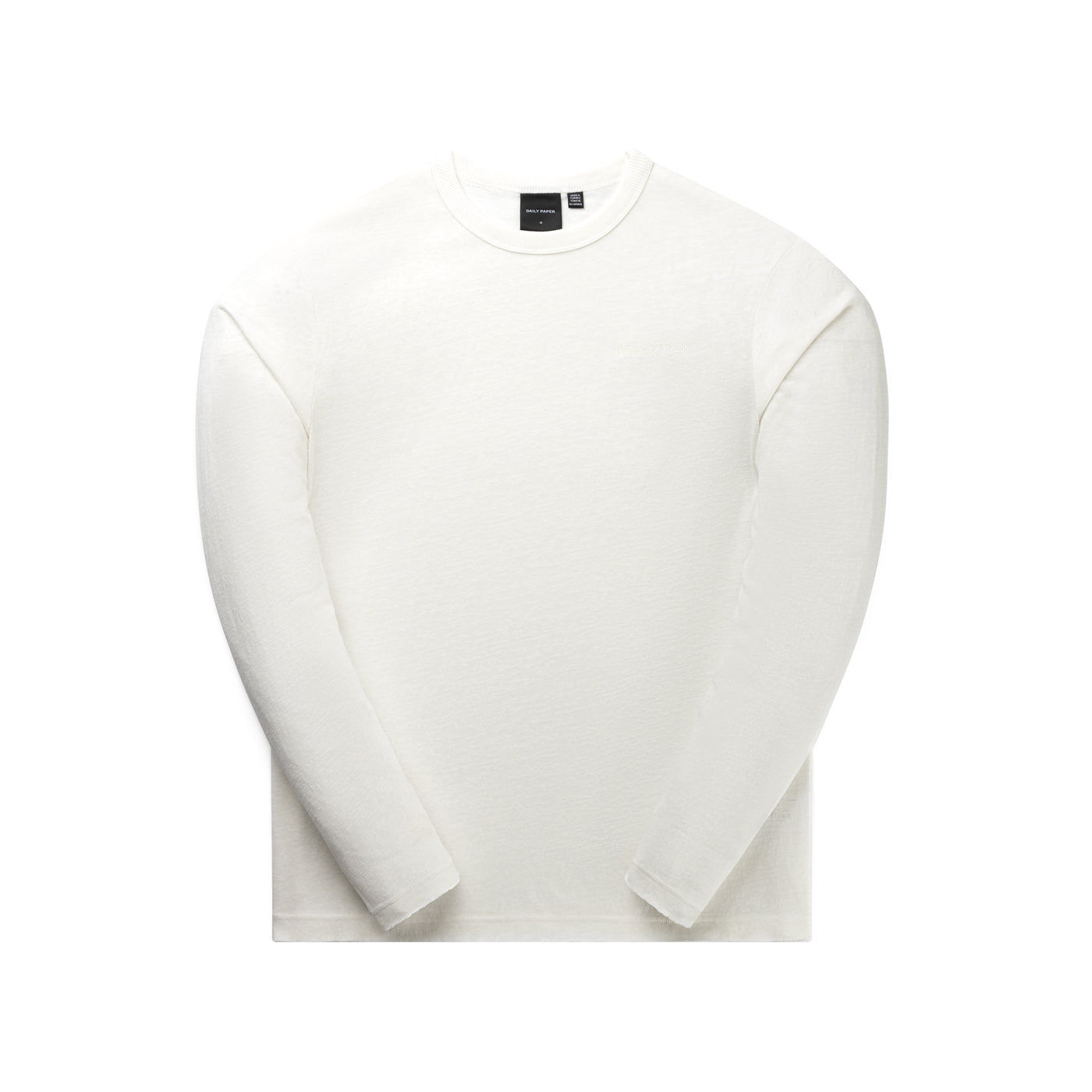 White Slub Longsleeve