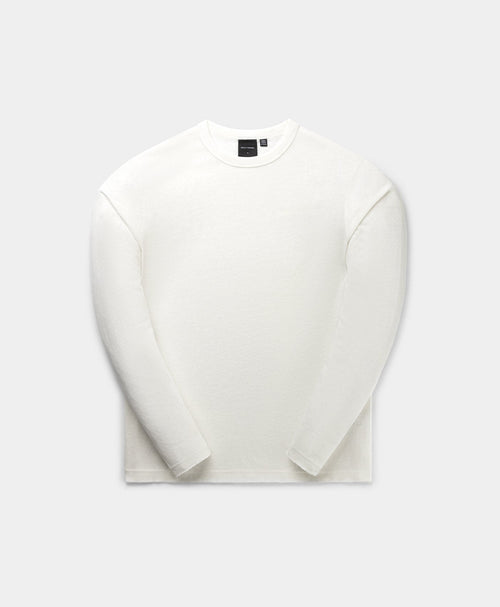 White Slub Longsleeve