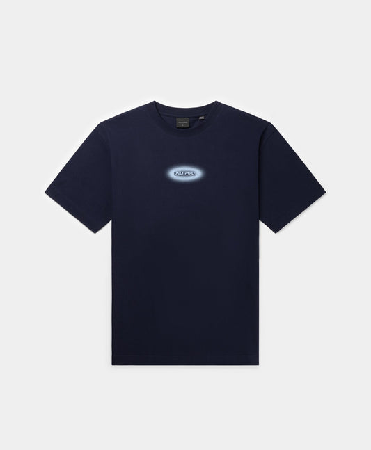 Maritime Blue Dotted Logo T-Shirt