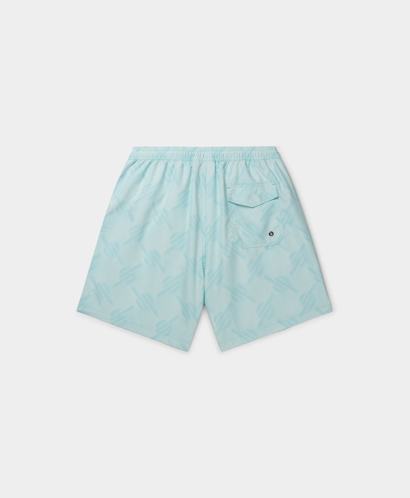 Salt Water Blue Dotted Monogram Swimshorts