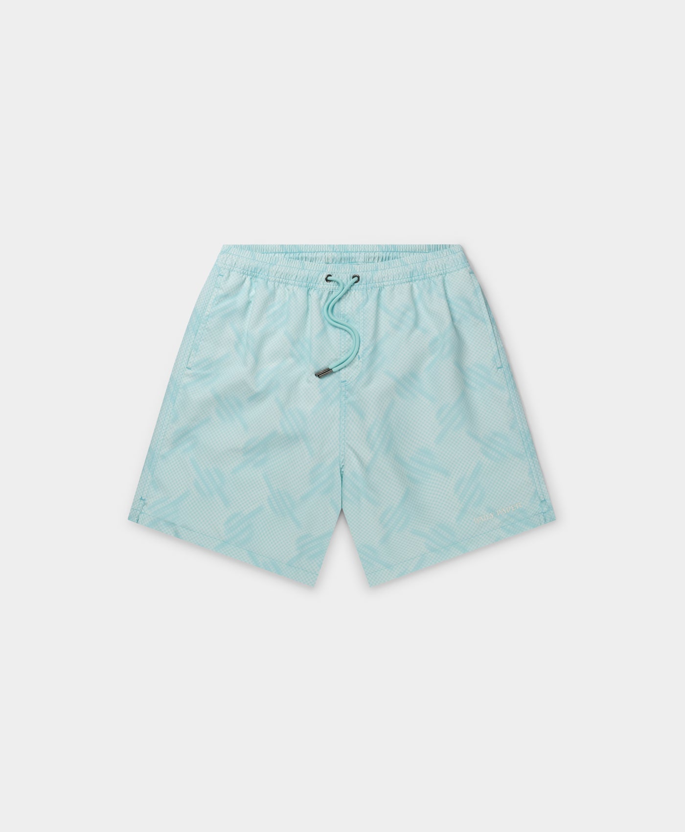 Salt Water Blue Dotted Monogram Swimshorts