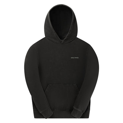 Washed Black Senses Hoodie