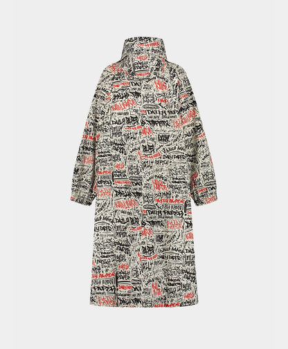 Red Black Tag Mio Long Jacket