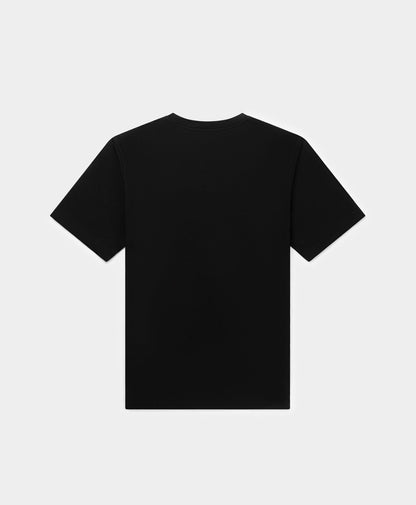 Black Hair Grid T-Shirt