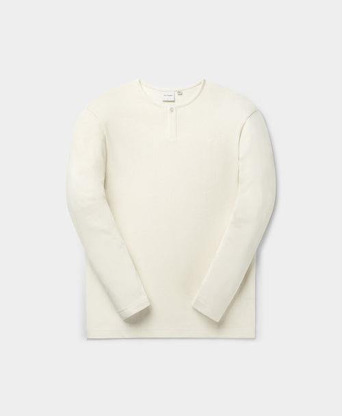 Pristine White Knit Longsleeve