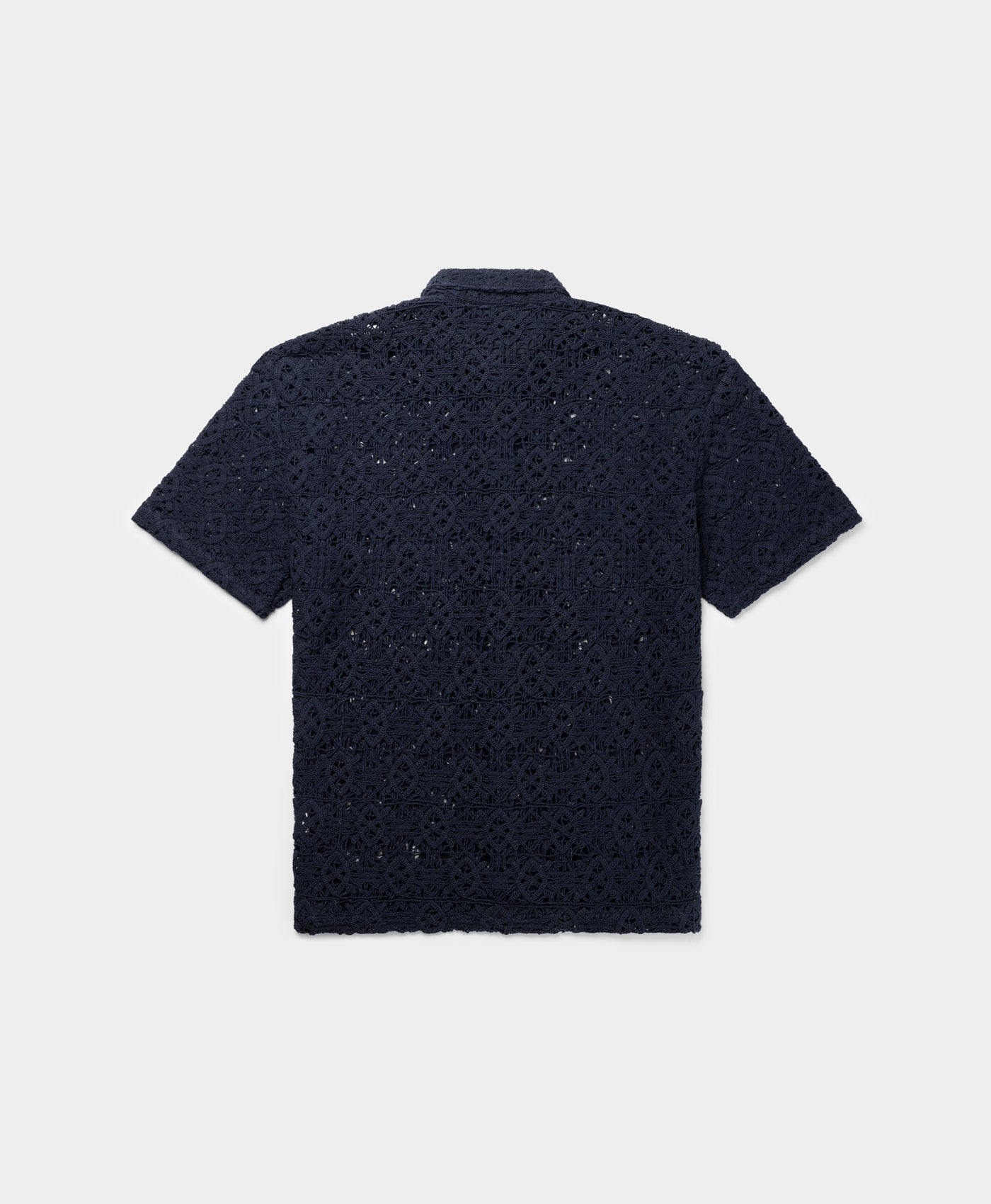 Maritime Blue Lace Shield Shirt