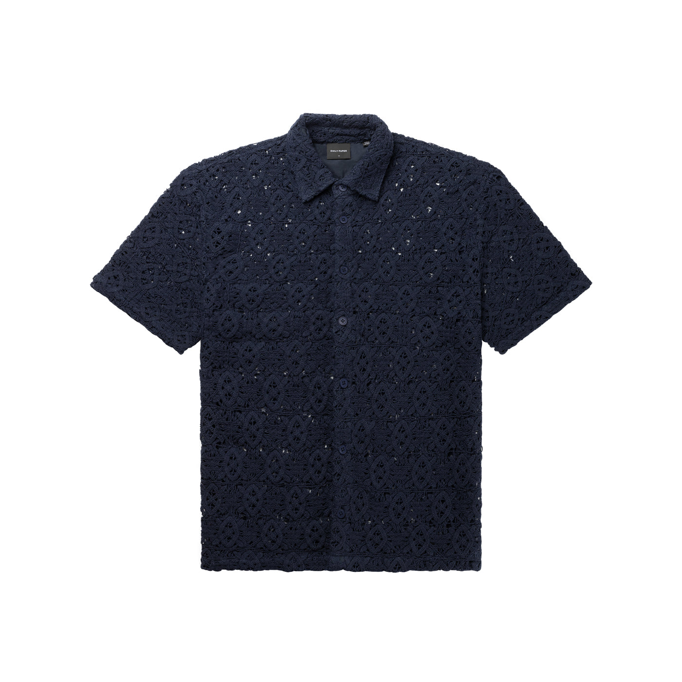 Maritime Blue Lace Shield Shirt