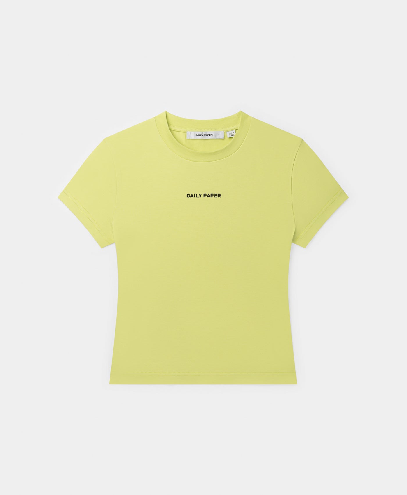 Daiquiri Green Logotype Cropped T-Shirt