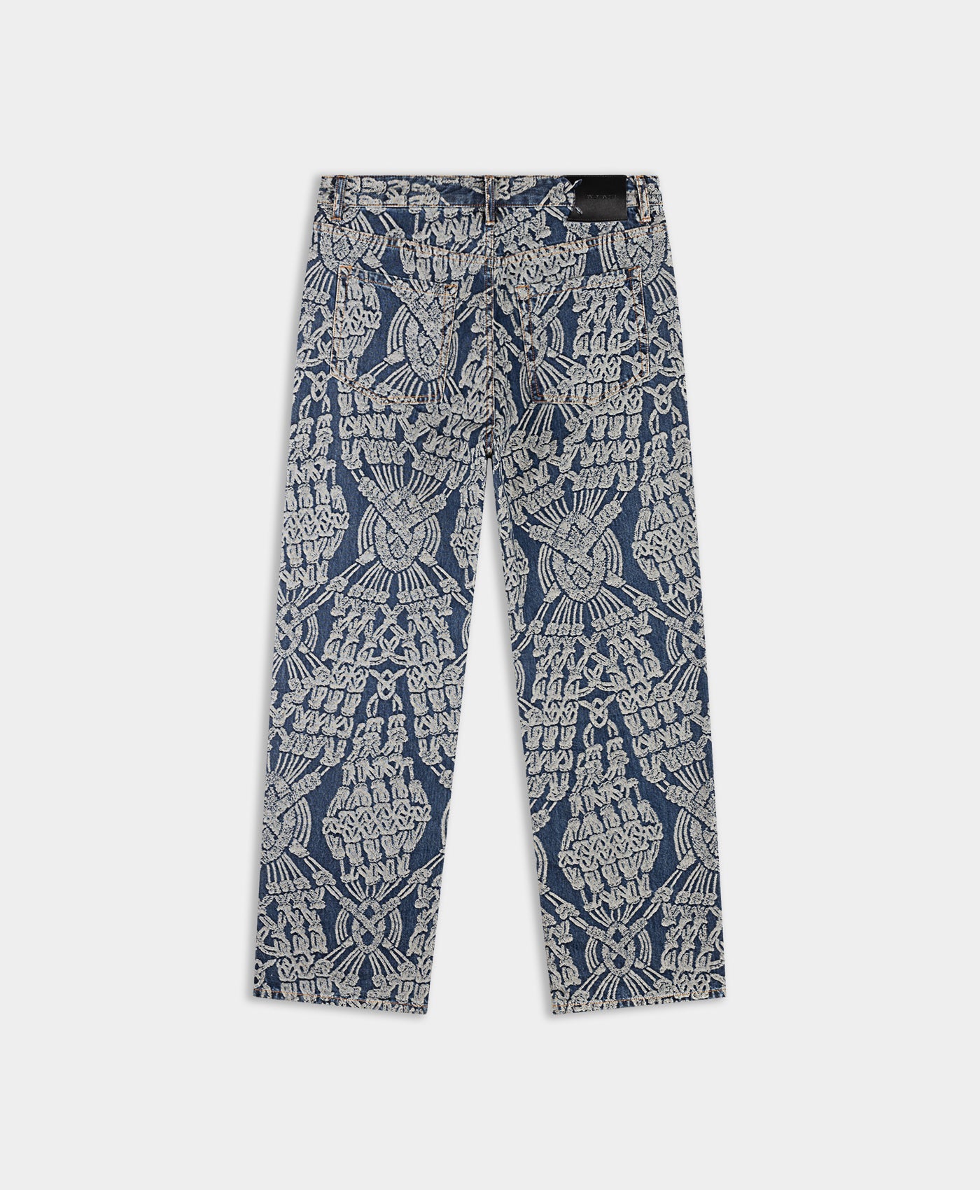 Dark Blue Macrame Amba Jeans
