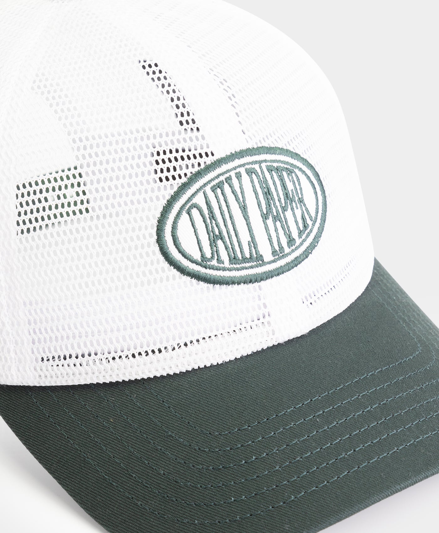 Blanc De Blanc White Mesh Cap