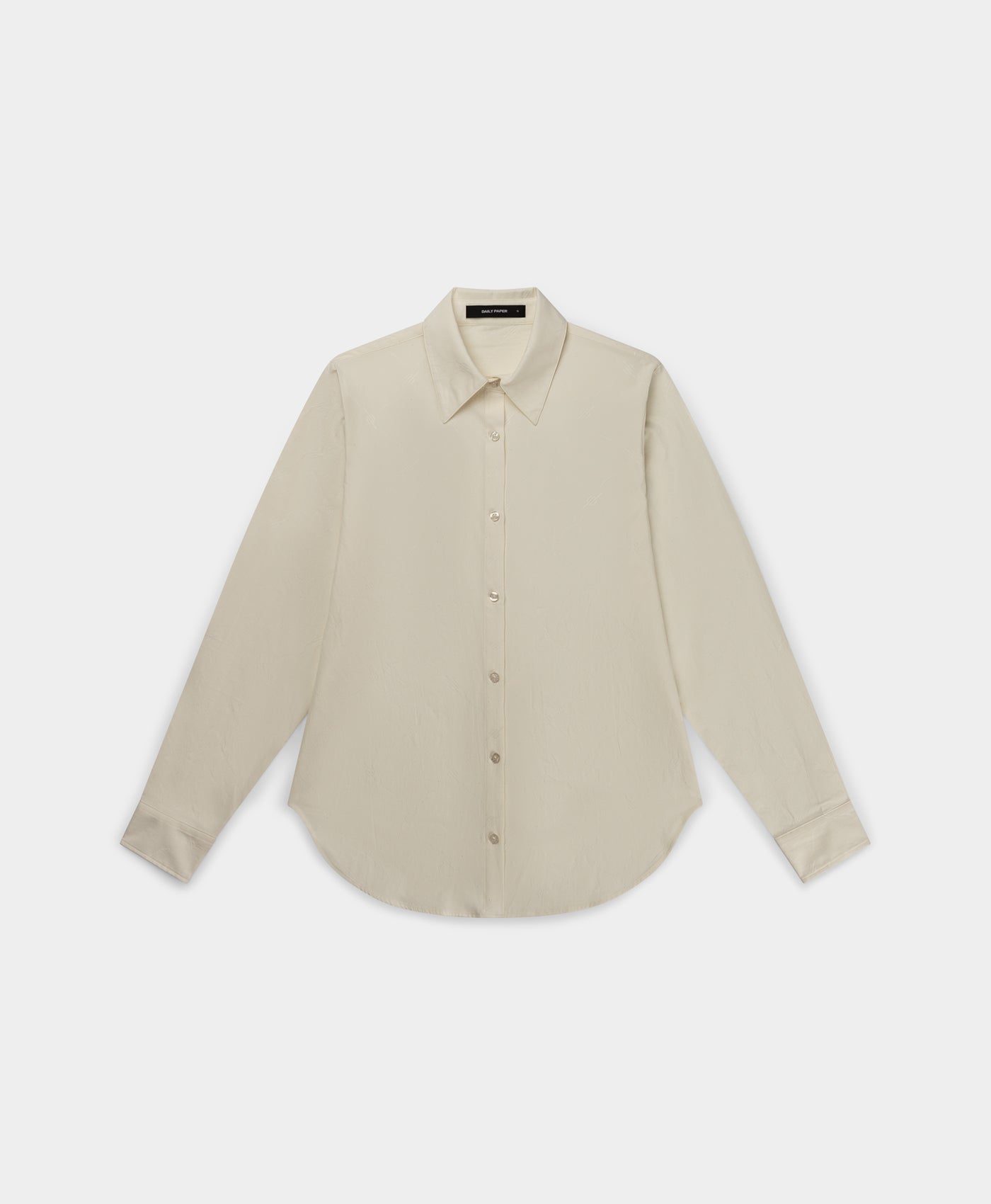 Gardenia Monogram Button-up Shirt