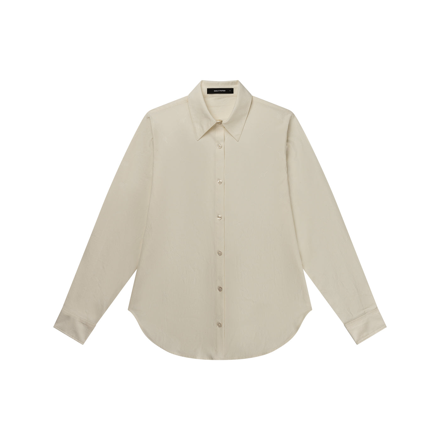 Gardenia Monogram Button-up Shirt