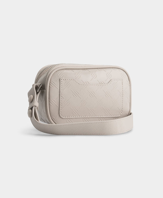 Frost White May Monogram Bag
