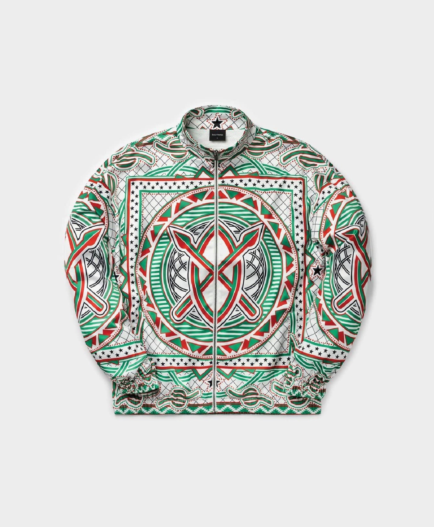 Green Red Moke Jacket