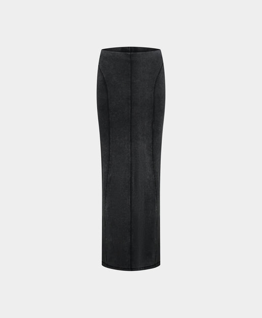 Black Nalia Maxi Skirt