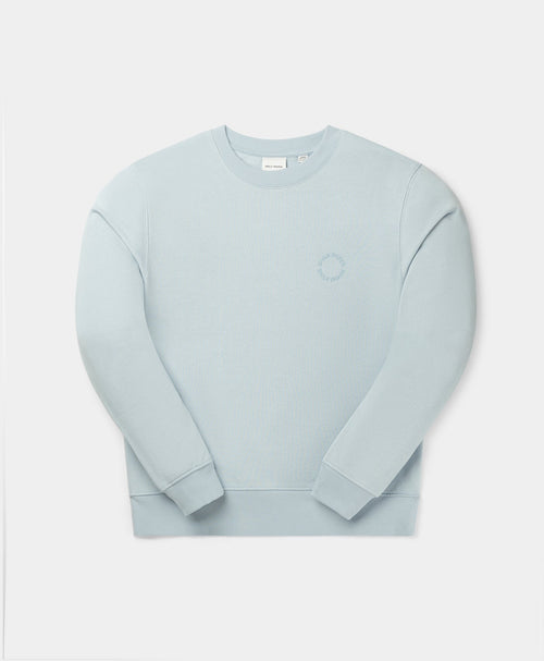 Subdued Blue Orbit Sweater