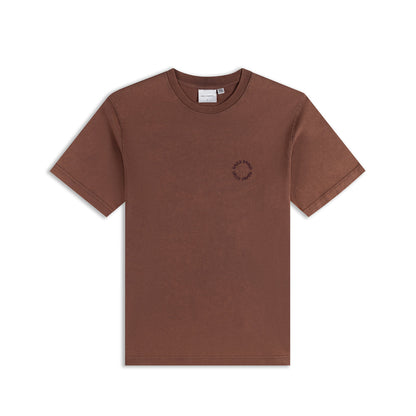 Bordeaux Wash Orbit Emb T-Shirt