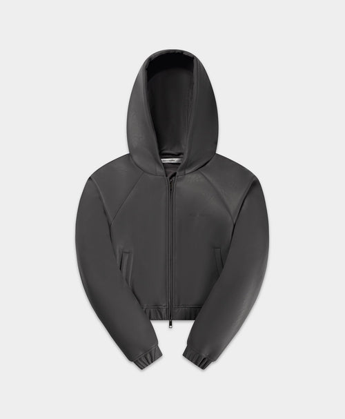 Wet Weather Pu Scuba Cropped Jacket