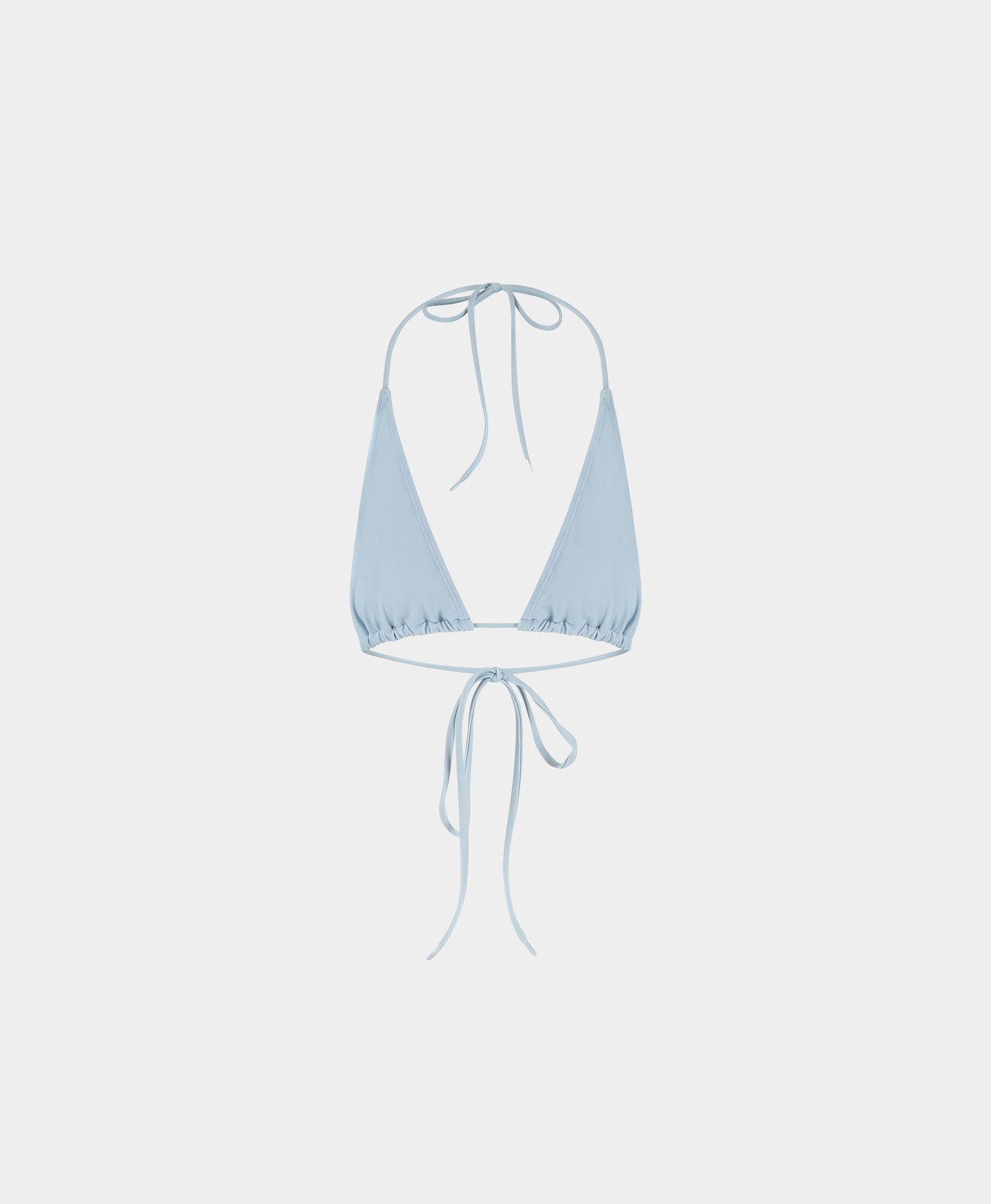 Subdued Blue Pinto Bikini Top