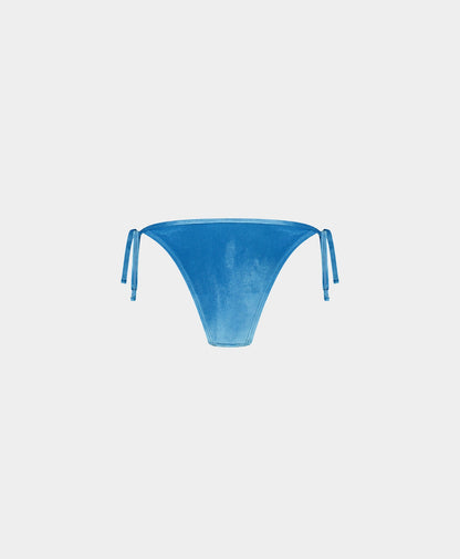 Blue Velvet Bikini Bottom