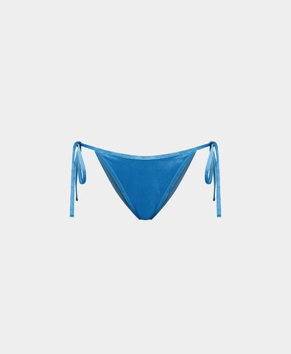 Blue Velvet Bikini Bottom