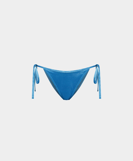 Blue Velvet Bikini Bottom