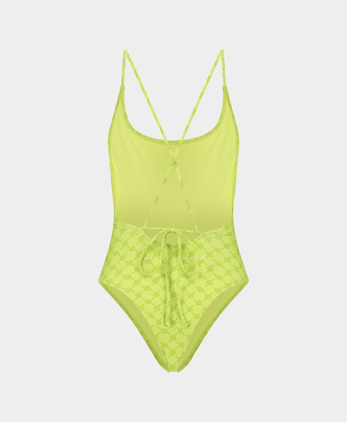 Daiquiri Green Reya Monogram Swimsuit