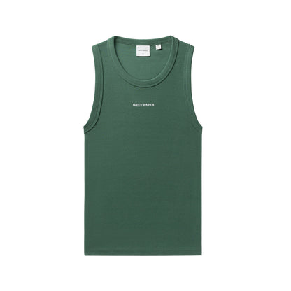 Bistro Green Rib Tank Top