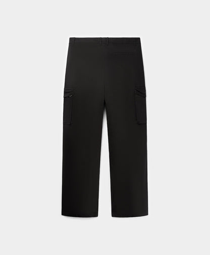Black Oyster Ripstop Cargo Pants