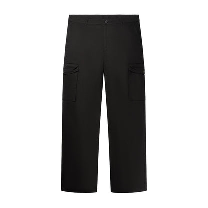 Black Oyster Ripstop Cargo Pants