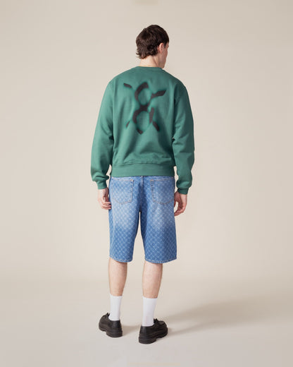 Bistro Green Shield Focus Sweater