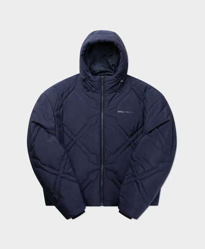 Maritime Blue Spear Puffer Jacket