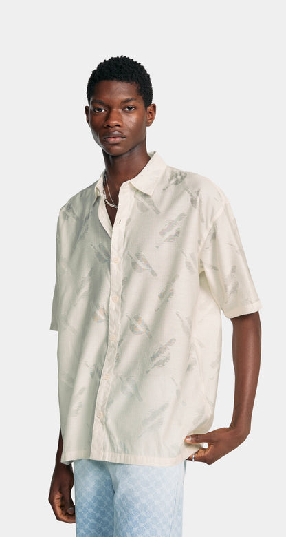 Frost White Salim Relaxed Shirt