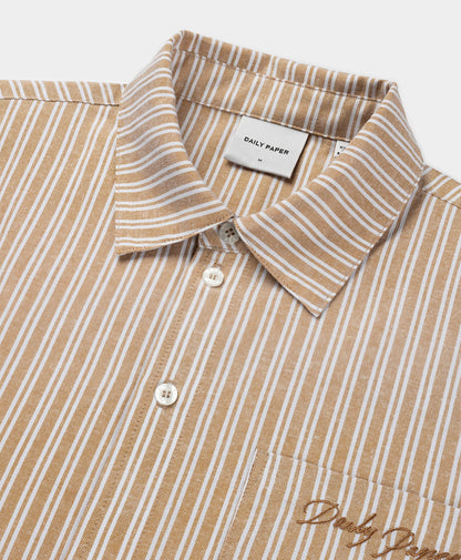 Beige Stripe Shirt