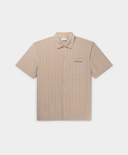 Beige Stripe Shirt