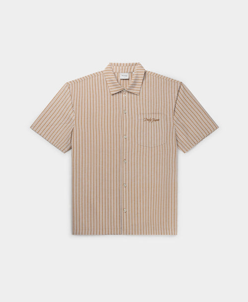 Beige Stripe Shirt