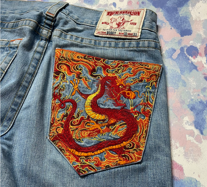 Dragon Patch Jeans